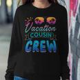 Vacation Cousin Crew Beach Cruise Sunglasses Family Vacation Sweatshirt Gifts for Her