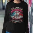 Veteran Veterans Day I Am A Women Veteran I Served I Sacrificed I Regret Nothing Navy Soldier Army Military Sweatshirt Gifts for Her