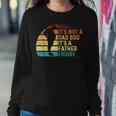 Vintage Its Not A Dad Bod Its Father Figure Design Sweatshirt Gifts for Her