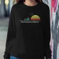 Vintage Lake Nacimiento California Sunset Souvenir Print Sweatshirt Gifts for Her