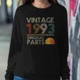 Vintage Original Parts Birthday 1993 29Th Retro Style Sweatshirt Gifts for Her