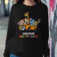 Welcome Back To School Zoo Animal Bus 477 Shirt Sweatshirt Gifts for Her