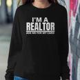 Womens Ask Me For My Card I Am A Realtor Real Estate Sweatshirt Gifts for Her