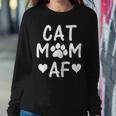 Womens Funny Cat Cat Mom Af Women Love Cats Kittens Gift Sweatshirt Gifts for Her