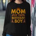 Womens Mom Of The Birthday Boy Cowboy Western Theme Birthday Party Sweatshirt Gifts for Her