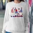 4Th Of July 2022 Patriotic Gnomes Funny American Usa Sweatshirt Gifts for Her