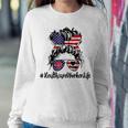 4Th Of July Healthcare Worker Life Nurse Day Cma Cna Funny Sweatshirt Gifts for Her