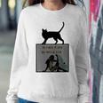 All I Need Is Love And Yoga And A Cat Lovers Gift For Yoga Lovers Funny Cat Sweatshirt Gifts for Her