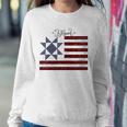 Barn Quilt July 4Th Gifts Vintage Usa Flag S Sweatshirt Gifts for Her