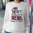 Being Called Meme Sunflower Usa Flag 684 Shirt Sweatshirt Gifts for Her