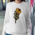 Black Eyed Susan Flower Daisy Spring Art Flower Sweatshirt Gifts for Her