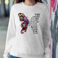 Butterfly She Whispered Back I Am The Storm Sweatshirt Gifts for Her