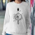 Compass Travel Lover Sweatshirt Gifts for Her