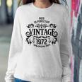 Copy Of 50Th Birthday Born 1972 Vintage Sweatshirt Gifts for Her