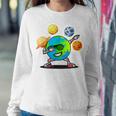 Dabbing Earth Day Sweatshirt Gifts for Her