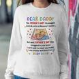 Dear Daddy I Cant Wait To Meet You Baby Bump Mug Sweatshirt Gifts for Her