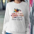 Feminist Girls Just Wanna Have Fundamental Rights Sweatshirt Gifts for Her