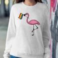 Flamingo Lgbt Flag Cool Gay Rights Supporters Gift Sweatshirt Gifts for Her