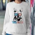 Funny Frenchie Merica Gift Boys Girls Dog Lover 4Th July Sweatshirt Gifts for Her