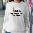 Funny Guitar Gift Funny Guitarist Gift Can Never Have Too Many Funny Gift For Guitarist Sweatshirt Gifts for Her