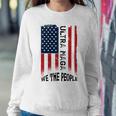 Funny Ultra Maga Vintage American Flag Ultramaga Retro Sweatshirt Gifts for Her