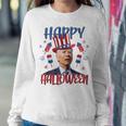 Halloween Funny Happy 4Th Of July Anti Joe Biden Men Women Sweatshirt Gifts for Her