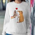 Hamster Lover Hammy Girls Women Sweatshirt Gifts for Her