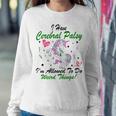 I Have Cerebral Palsy Im Allowed To Do Weird Things Unicorn Green Ribbon Cerebral Palsy Cerebral Palsy Awareness Sweatshirt Gifts for Her