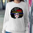 July 4Th Didnt Set Me Free Juneteenth Is My Independence Day Sweatshirt Gifts for Her
