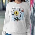 Kids Sunflower Butterfly Sunshine Sweatshirt Gifts for Her