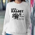 Love Halsey Roses Are Red My Heart Is Blue Sweatshirt Gifts for Her