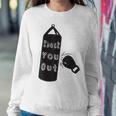 Mama Said Knock You Out Boxers Heavy Bag Boxing Sweatshirt Gifts for Her