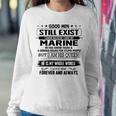 Marine Name Gift I Know Because I Have My Marine Sweatshirt Gifts for Her