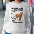 Mini Goldendoodle Quote Mom Doodle Dad Art Cute Groodle Dog Sweatshirt Gifts for Her