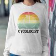 Penny Farthing Cycologist Funny Vintage Biking Cyclogist Cyclist Cycling Road Bike Mtb Sweatshirt Gifts for Her