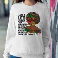 Proud Afro Leo Queen July August Birthday Leo Zodiac Sign Sweatshirt Gifts for Her
