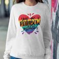 Rainbow Teacher - You Are A Rainbow Of Possibilities Sweatshirt Gifts for Her
