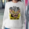 She Is My Valentine Cat Sweatshirt Gifts for Her