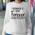 Teacher Retirement Schools Out Forever For Retired Teacher Sweatshirt Gifts for Her