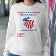 Ultra Maga And Proud Of It V12 Sweatshirt Gifts for Her