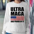 Ultra Maga And Proud Of It V9 Sweatshirt Gifts for Her