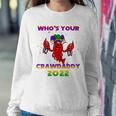 Whos Your Crawdaddy Crawfish Flag Mardi Gras Kids Men Women Sweatshirt Gifts for Her