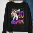 10 Year Old Unicorn Dabbing 10Th Birthday Girl Unicorn Party V3 Sweatshirt Gifts for Old Women
