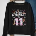 11 Years Old Gymnast 11Th Birthday Girl Tumbling Gymnastics Sweatshirt Gifts for Old Women