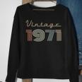 1971 Birthday Gift Vintage 1971 Sweatshirt Gifts for Old Women