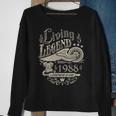 1988 Birthday Living Legend Since 1988 Sweatshirt Gifts for Old Women