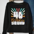 40Th Birthday Squad Vintage Retro Funny 40 Year Old Birthday Sweatshirt Gifts for Old Women