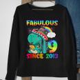 9 Years OldRex 9Th Birthday Dinosaur Girls Since 2013 Sweatshirt Gifts for Old Women