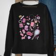 90S Styles Pink Nostalgia Graphic Sweatshirt Gifts for Old Women