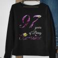 97 Years Old Awesome Floral 1925 97Th Birthday Gift Sweatshirt Gifts for Old Women